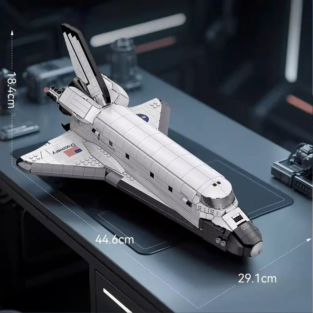 CaDa C56052W - Orbiter Space Shuttle - vue 7 | Power Blockz