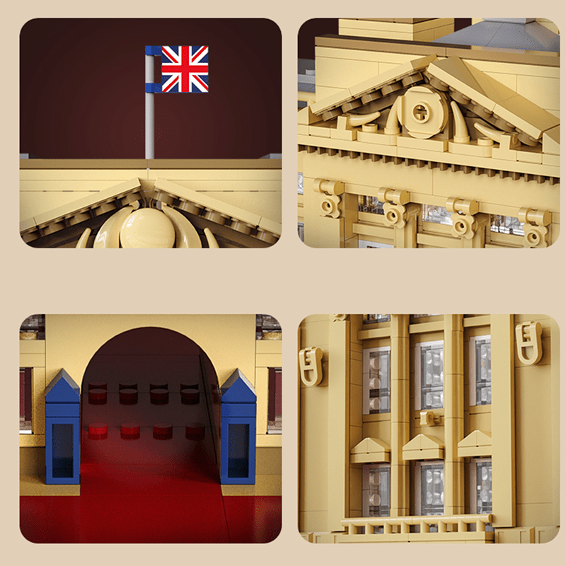 CaDa C61501W - Buckingham Palace - vue 9 | Power Blockz