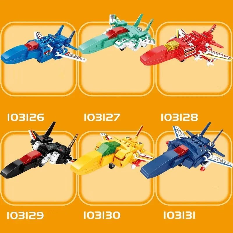 Mecha Transformation Planes Robot Fighter Bricks Toy | 754pcs - Mecha Transformation Planes Robot Fighter Bricks Toy - vue 2 | Power Blockz