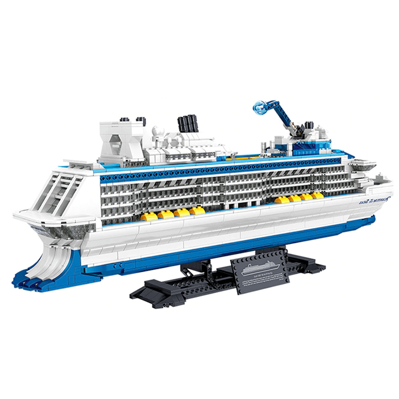 Zhegao QL1808 - Cruise Liner - vue 2 | Power Blockz