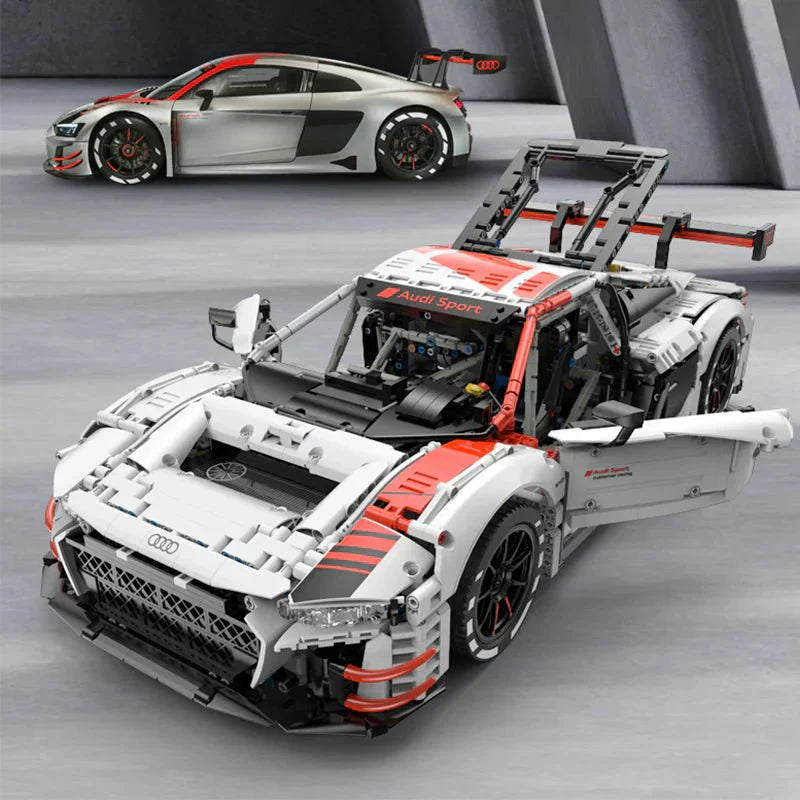 Rastar 99310 - Static Version - Audi R8 LMS GT3 - vue 17 | Power Blockz