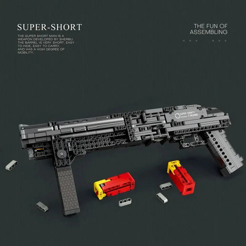 Reobrix 77002 - Military Super Shorty - vue 5 | Power Blockz