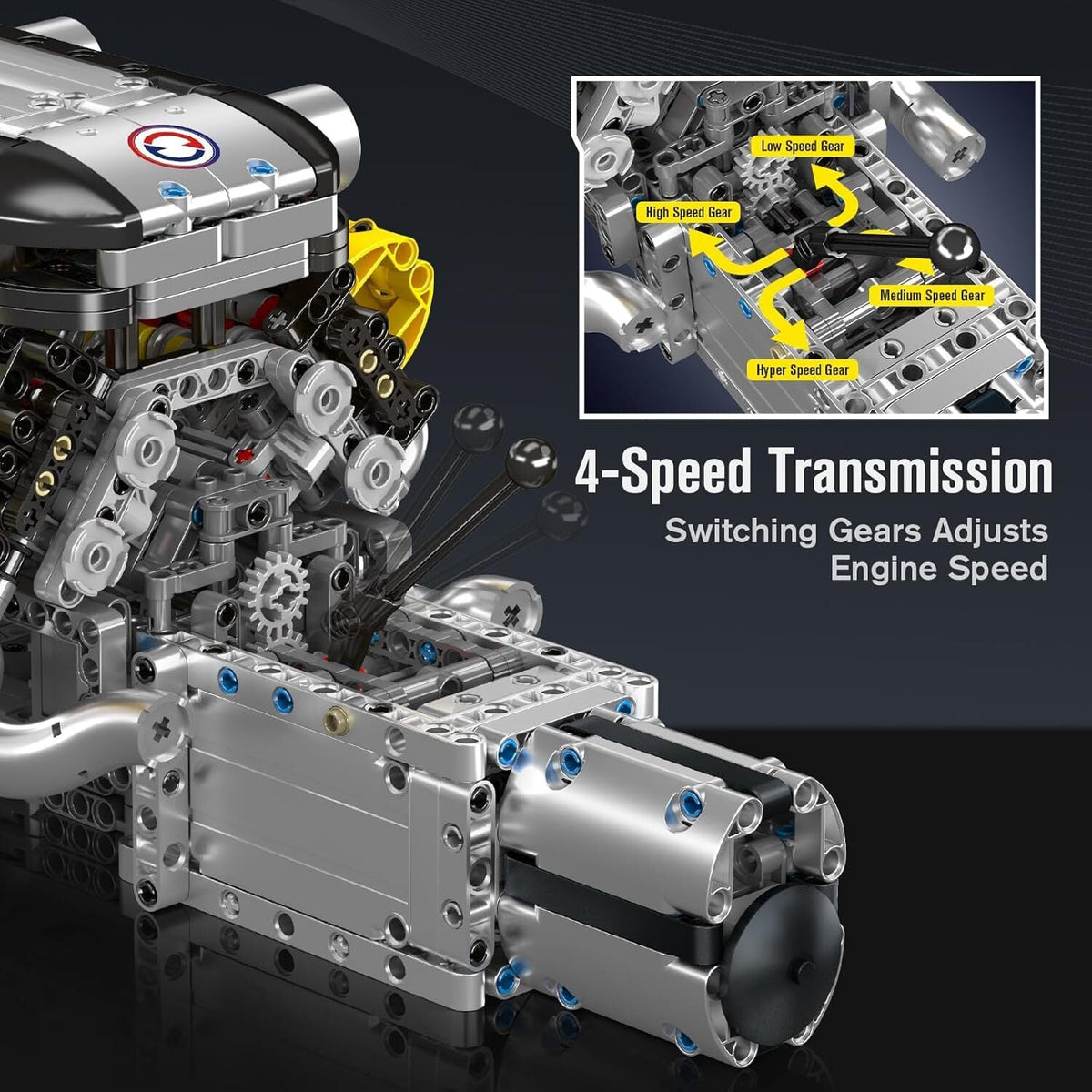 Supercar V12 Engine & Transmission - vue 7