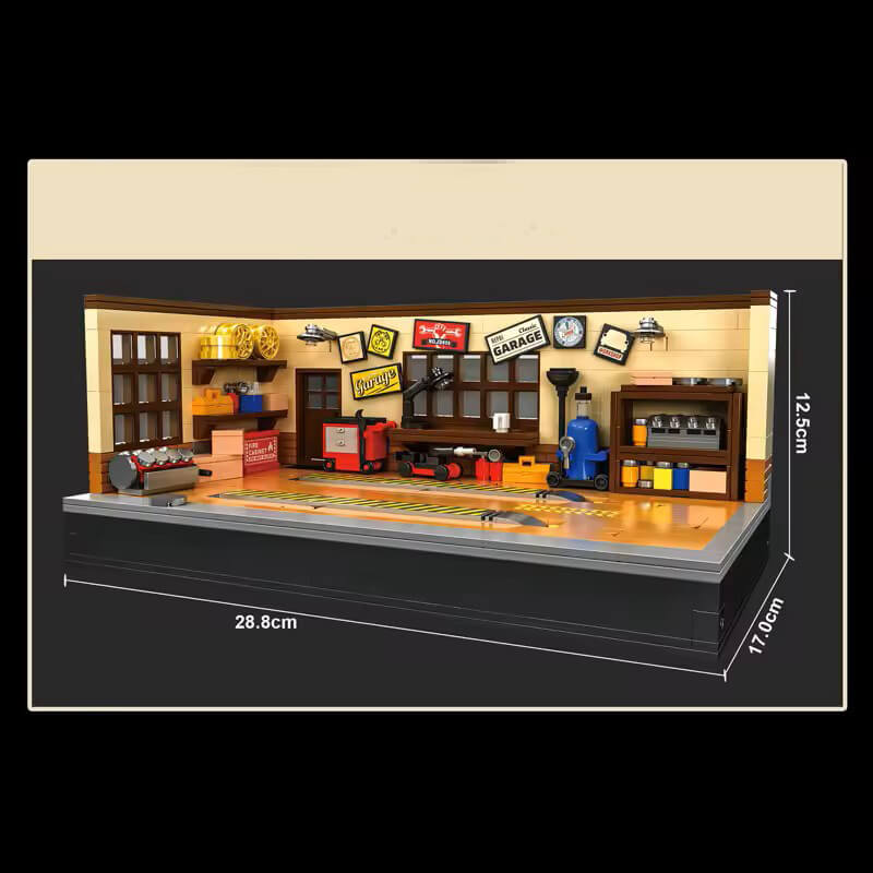 Small Angle JD098 - Vintage Auto Garage - vue 10 | Power Blockz