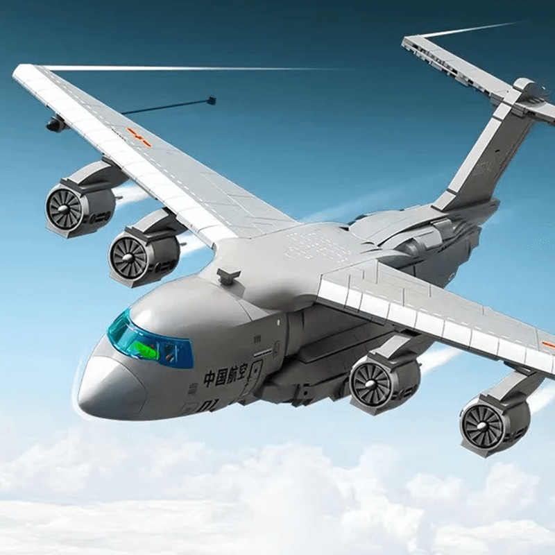 Qman 23013 - Transport Aircraft - vue 5 | Power Blockz