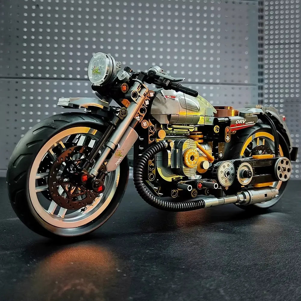 Leibao K2194 - Vintage Sidecar - vue 6 | Power Blockz