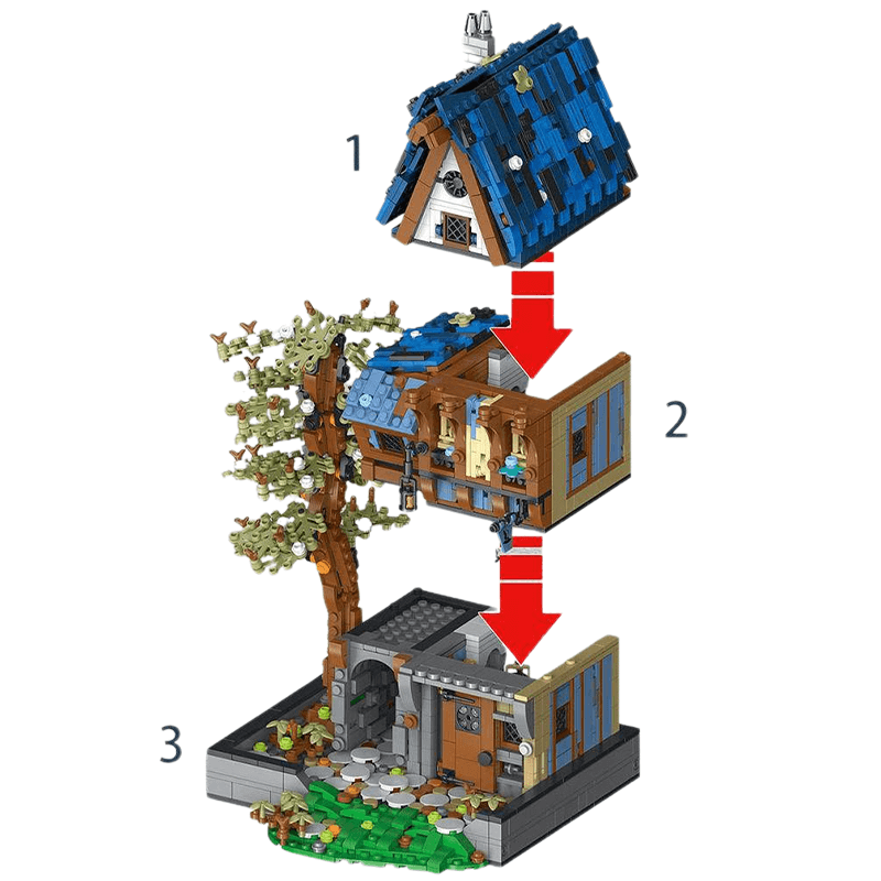 Mork 033032 - Medieval Apothecary - vue 5 | Power Blockz