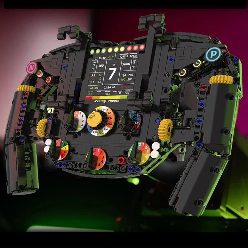 Kaixin K96217 - 1:1 Formula Racing Steering Wheel - vue 5 | Power Blockz