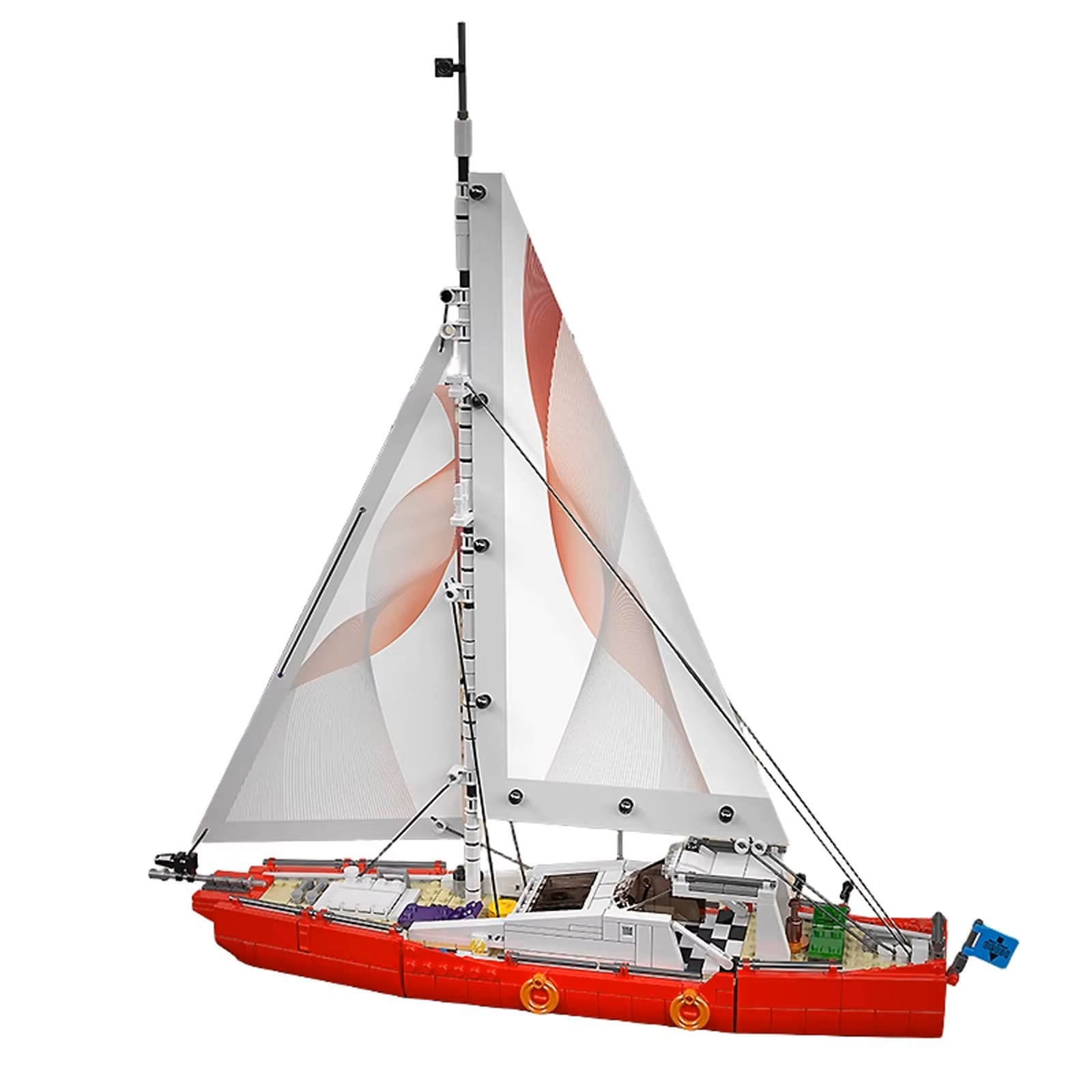 Mould King 10194 - Bluewater Ocean Sailboat | Power Blockz