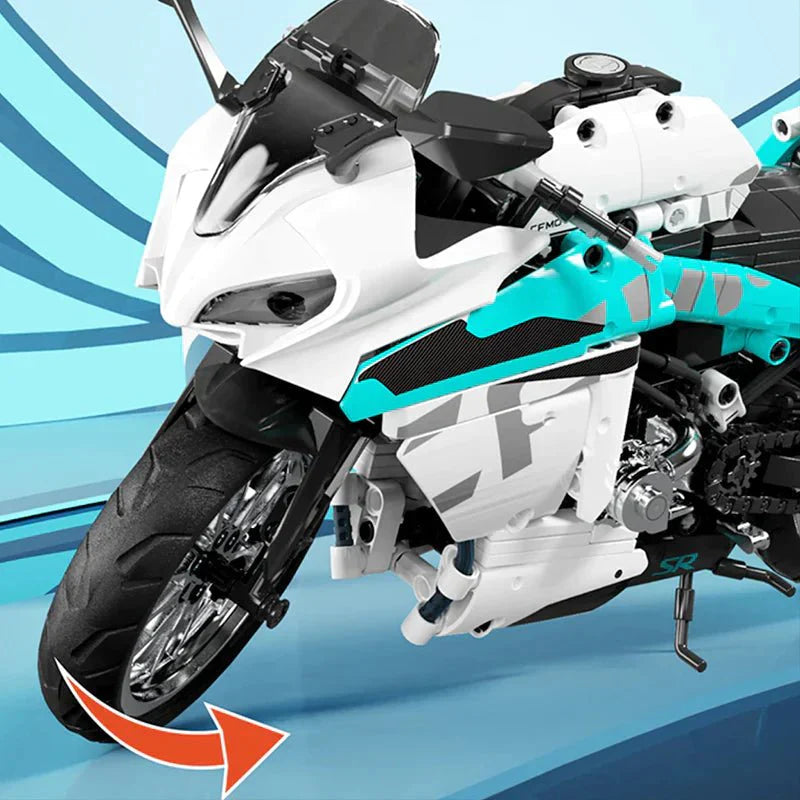 Sembo 705902 - Superbike 1000 Street Racer - vue 5 | Power Blockz