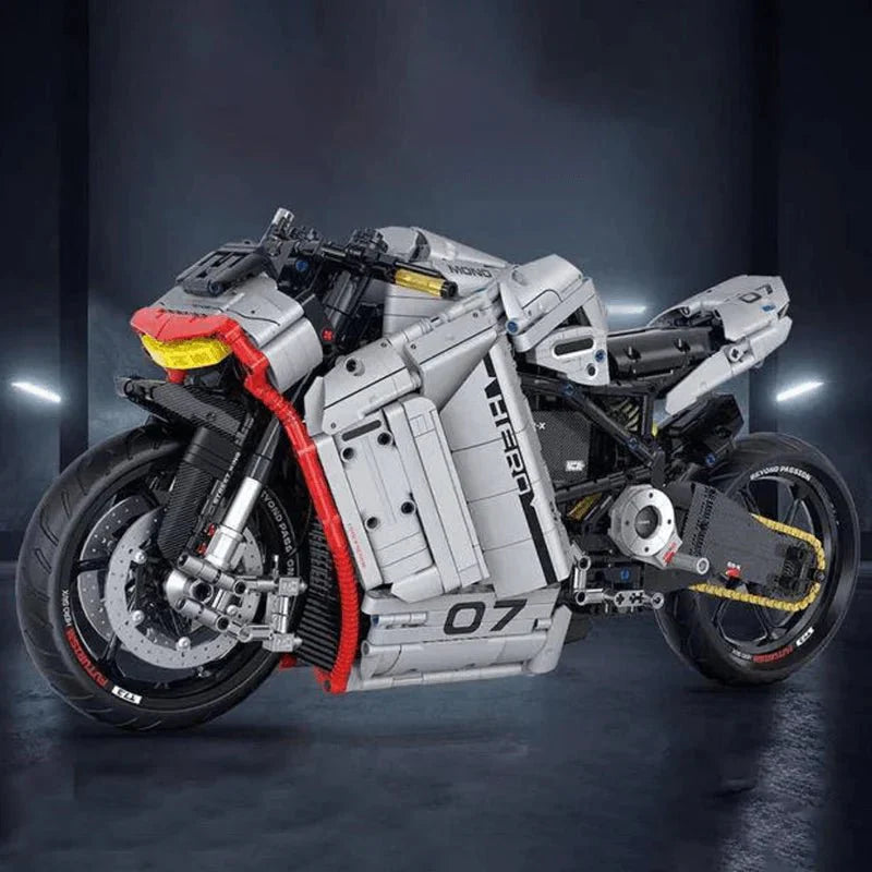 GULY 60507 - Cyberpunk Street Bike - vue 6 | Power Blockz