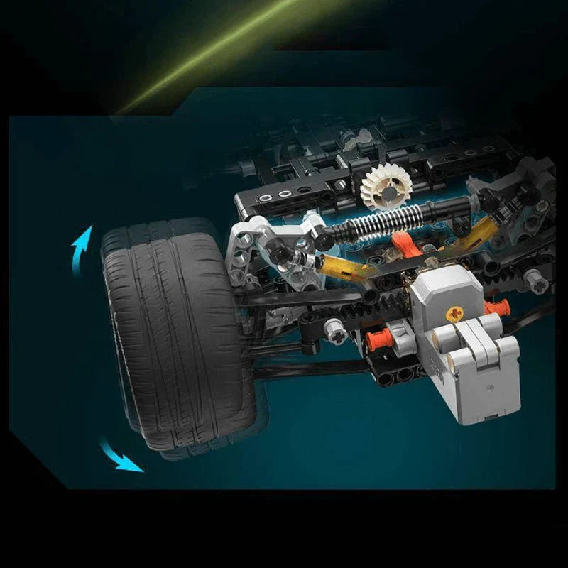 Mercedes AMG One - Building Blocks Set | Power Blockz - Mercedes AMG One - vue 13 | Power Blockz
