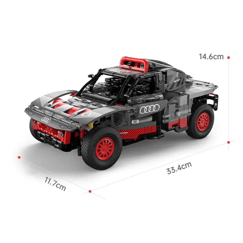 Rastar 92700 - Remote Controlled 4x4 RS Q e-tron - vue 19 | Power Blockz
