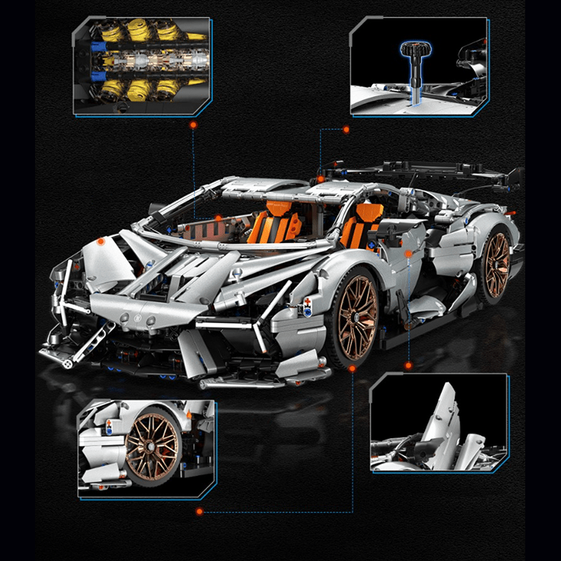 Moyu MY88027 - Hybrid V12 Turbocharged SV Edition - vue 12 | Power Blockz