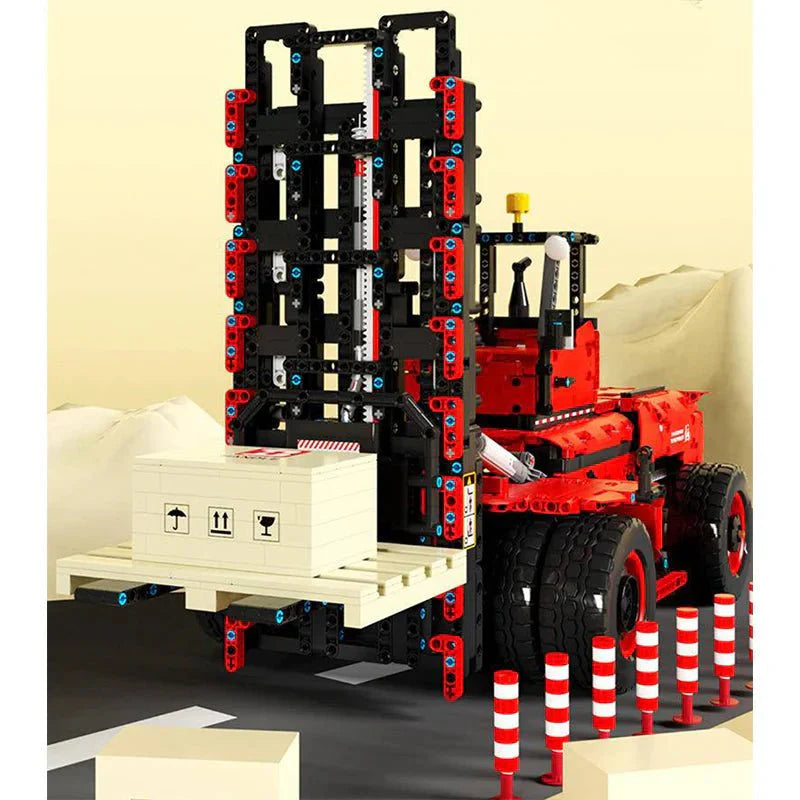 ShineYU YC-22012 - RC Heavy-Duty Forklift - vue 8 | Power Blockz