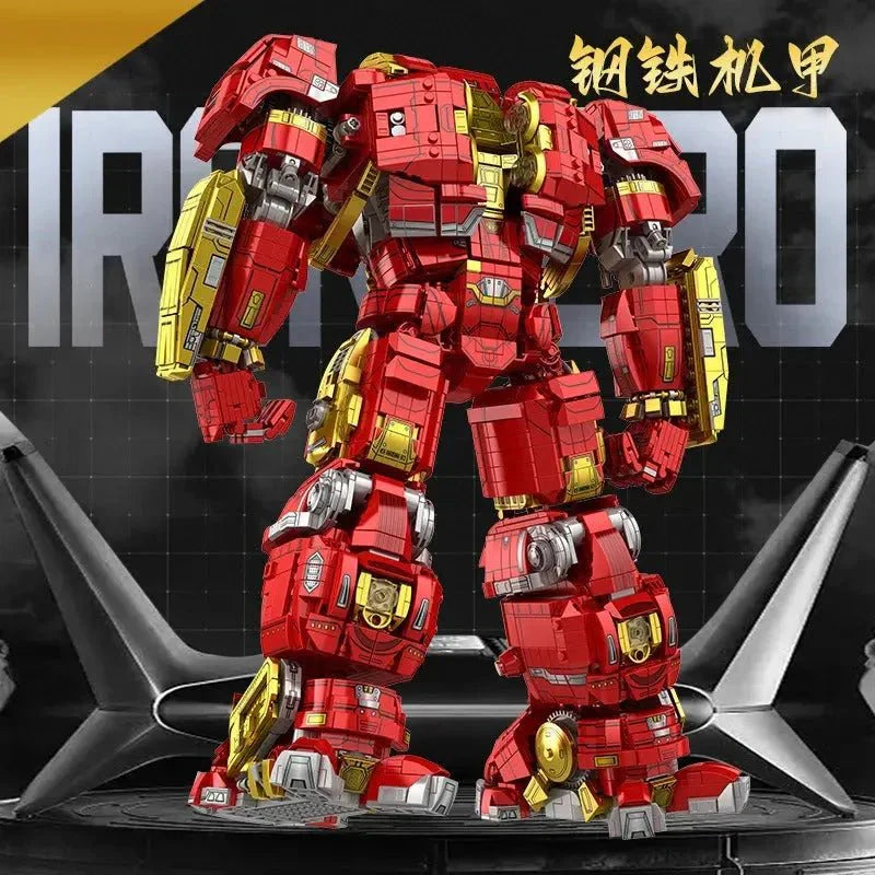 KBOX V5004 - Super Iron Hero Avengers Hulkbusters 2098 - vue 4 | Power Blockz