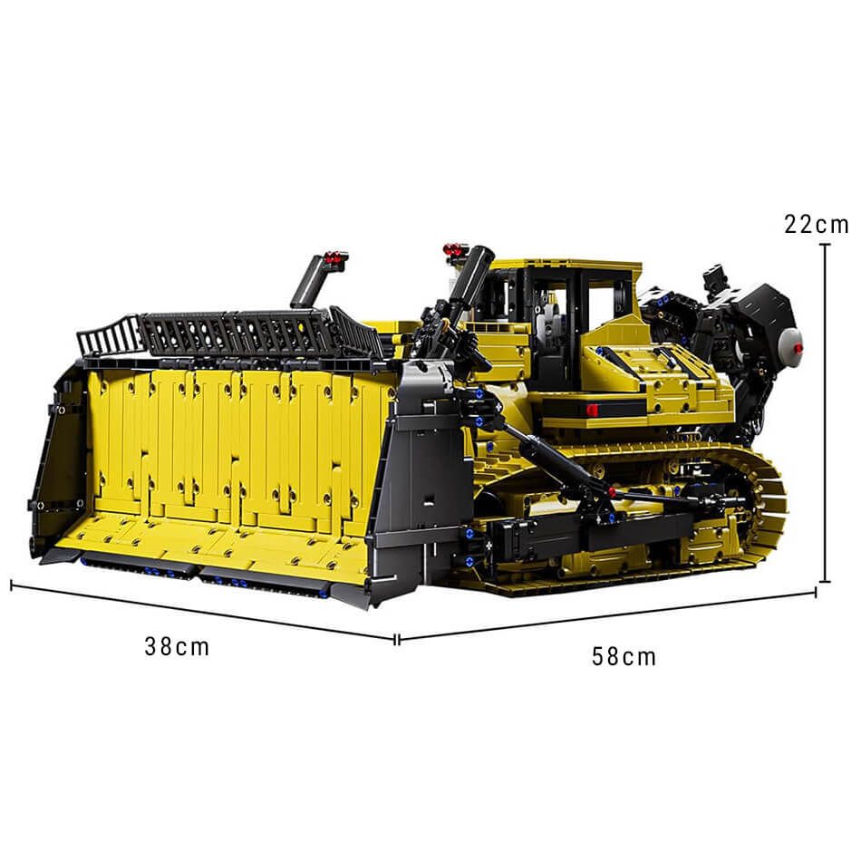 Mould King 17049 - RC Heavy-Duty Excavator - vue 7 | Power Blockz