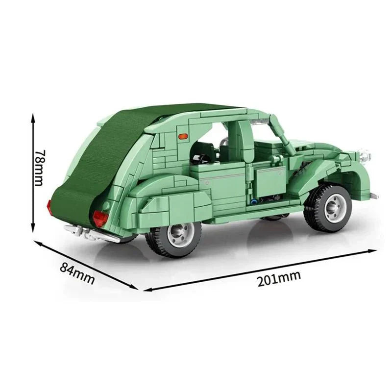 Sembo 705500 - Classic French City Car - vue 3 | Power Blockz