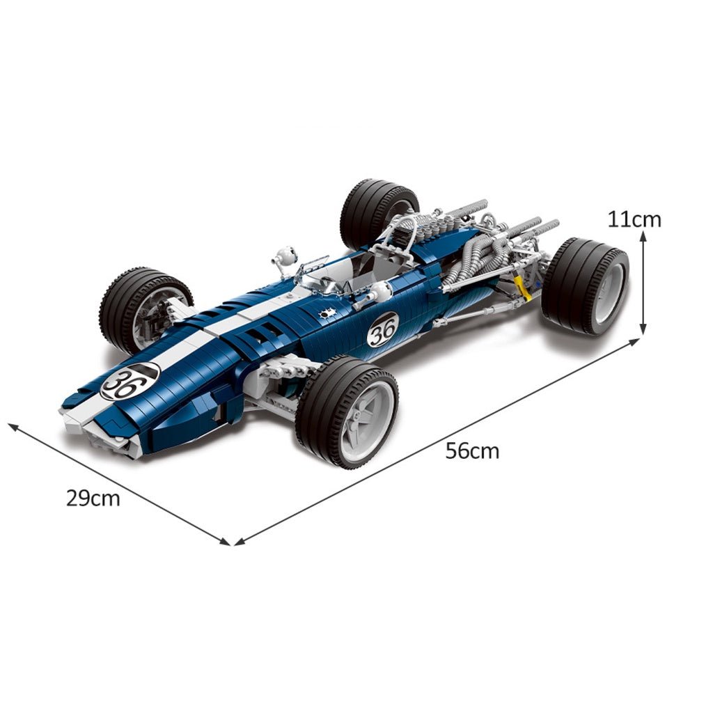 Xingbao 03022 - 1967 Eagle V12 Grand Prix Racer - vue 8 | Power Blockz