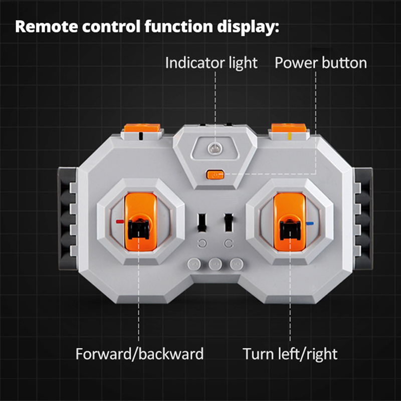 C61049 PF - Italian 488 Remote Control - vue 13 | Power Blockz