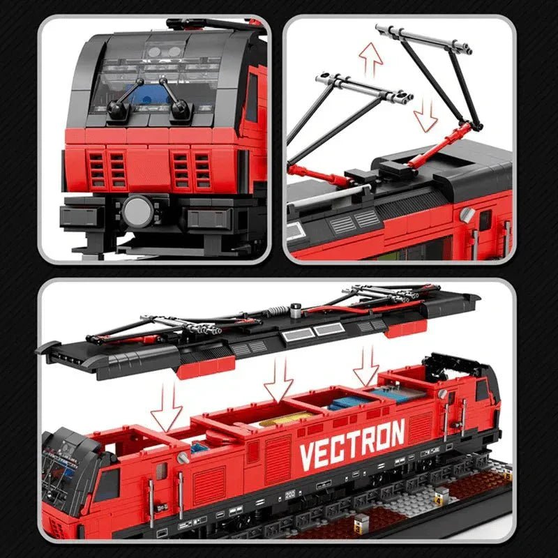 Reobrix 66019 - Vectron Electric Locomotive - vue 2 | Power Blockz