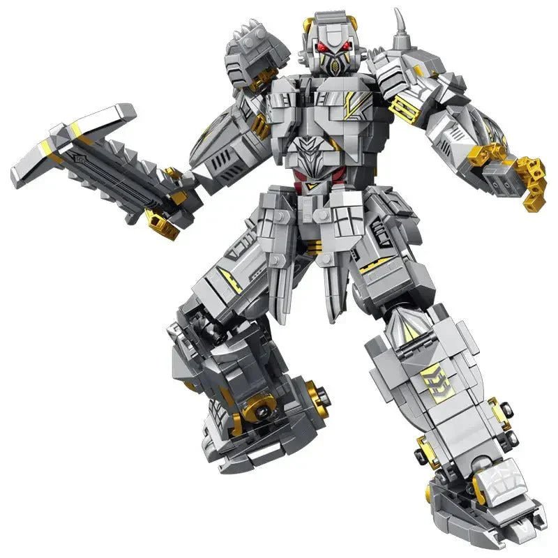 Mecha Of Steel Mech Megatron Transformer Robot Bricks Toy | 1106pcs - Mecha Of Steel Mech Megatron Transformer Robot Bricks Toy | Power Blockz