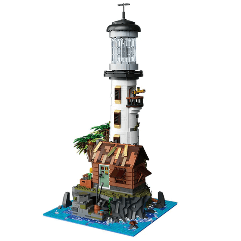 Zeghao 613003 - Fishing Village Lighthouse | Power Blockz