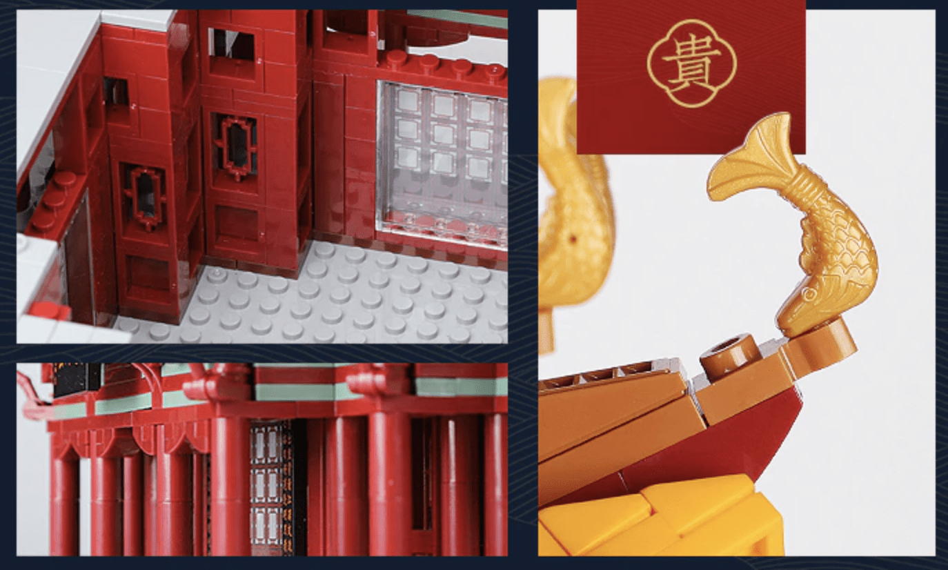 Wange 6214 - Yellow Crane Tower - vue 6 | Power Blockz