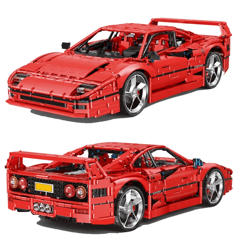 CBOX JD017 - Twin-Turbo F40 Supercar Icon - vue 8 | Power Blockz