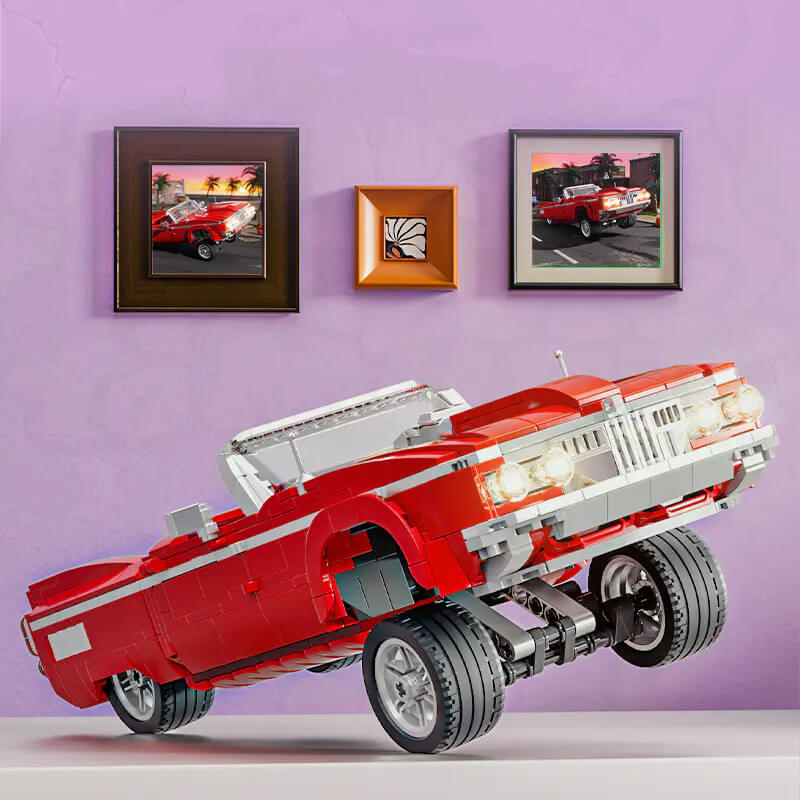 L9093 - Classic American Lowrider - vue 3 | Power Blockz