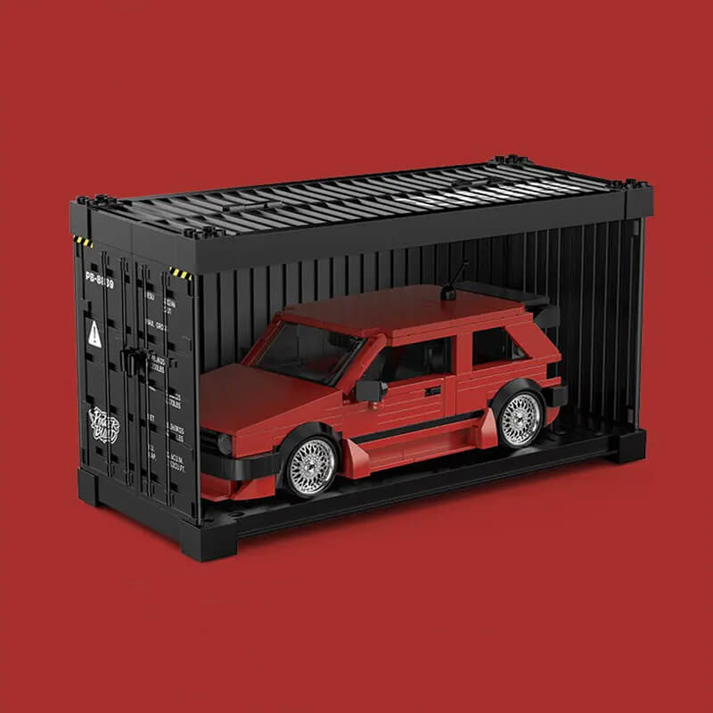 Power Build PB8839 - Classic Retro Golf MKII Hatchback - vue 4 | Power Blockz