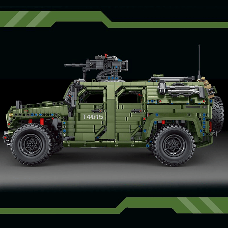 TGL T4015 - Remote Controlled Armoured Raid Vehicle - vue 9 | Power Blockz