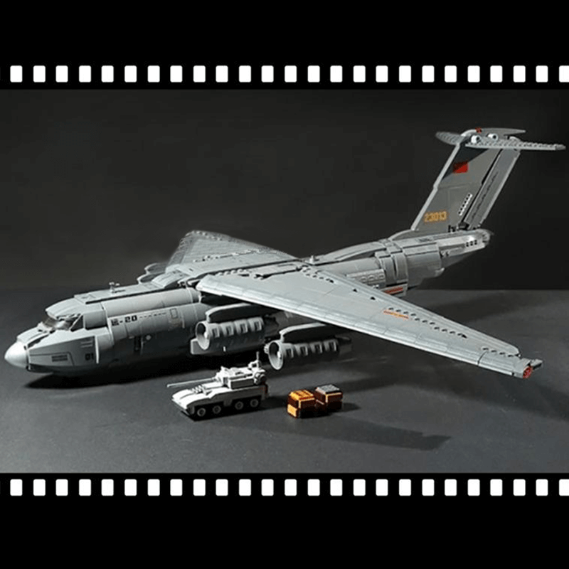 Xingbao 23013 - Xi'an Y-20 Cargo Aircraft - vue 11 | Power Blockz