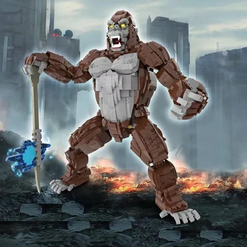 Movie Expert King Kong Bricks Toy | 1803pcs - Movie Expert King Kong Bricks Toy - vue 4 | Power Blockz