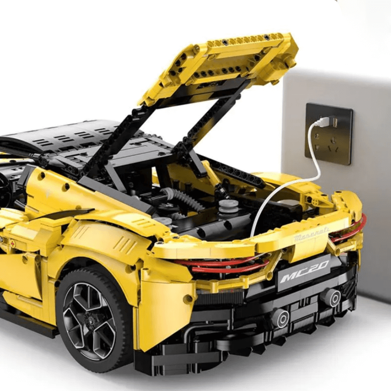 Rastar 93500 - Static Version - Maserati MC20 - vue 11 | Power Blockz
