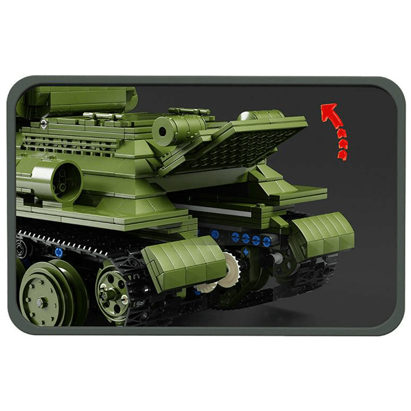 TGL T4014 - Remote Controlled T34 Tank - vue 13 | Power Blockz