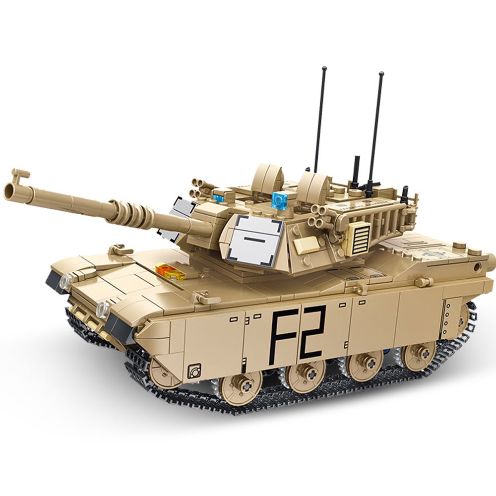 Panlos 676006 - M1A2 Abrams Main Battle Tank | Power Blockz