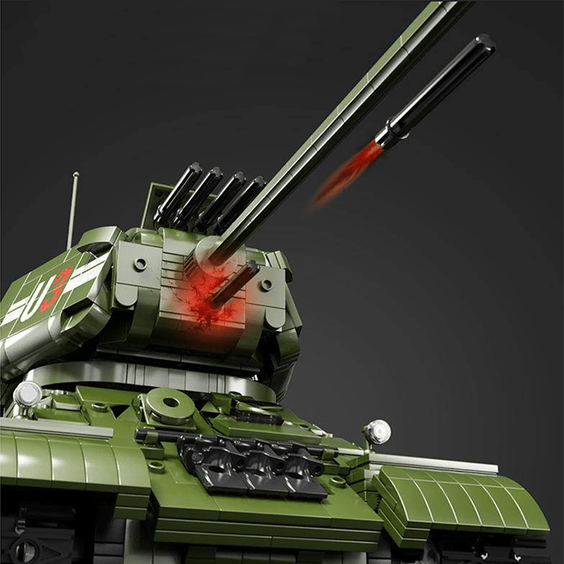 TGL T4014 - Remote Controlled T34 Tank - vue 8 | Power Blockz