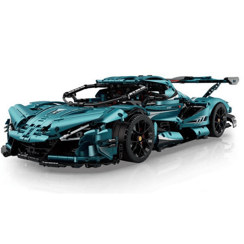 GULY 10612 - Static Version - Blue Track-Only Hypercar | Power Blockz