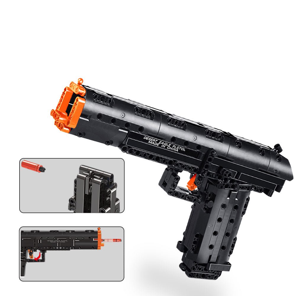 Mould King 14004S - Military Desert Eagle - vue 5 | Power Blockz