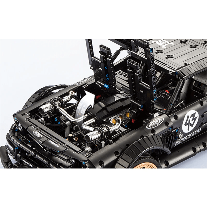 Mould King 13108 - Static Version - Drift V8 Fastback - vue 10 | Power Blockz