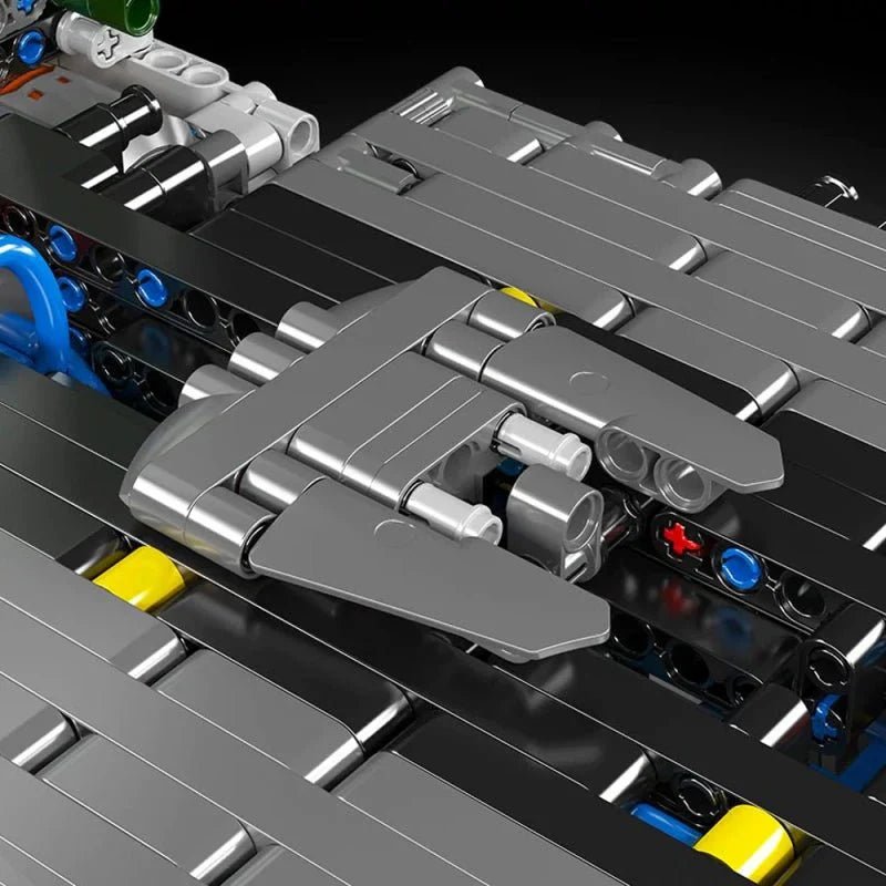Mould King 13202 - Aerodyne Tractor Truck Technic - vue 11 | Power Blockz