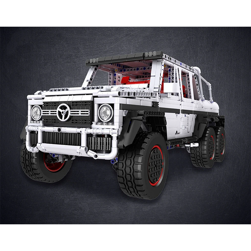 Mould King 13061 - German 6x6 G63 Remote Control - vue 6 | Power Blockz