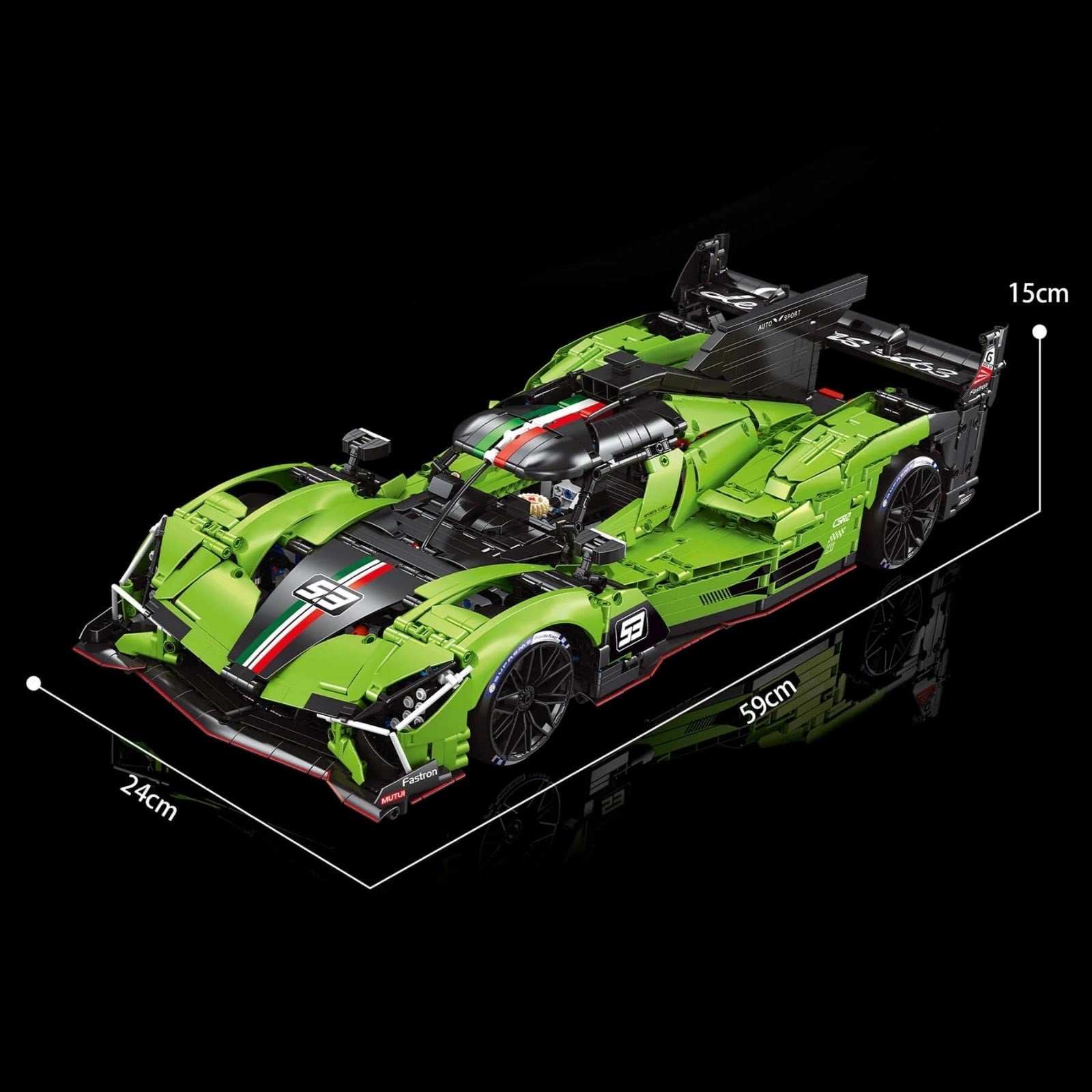 Eikee Y18081 - Static Version - Endurance SC63 Prototype - vue 7 | Power Blockz