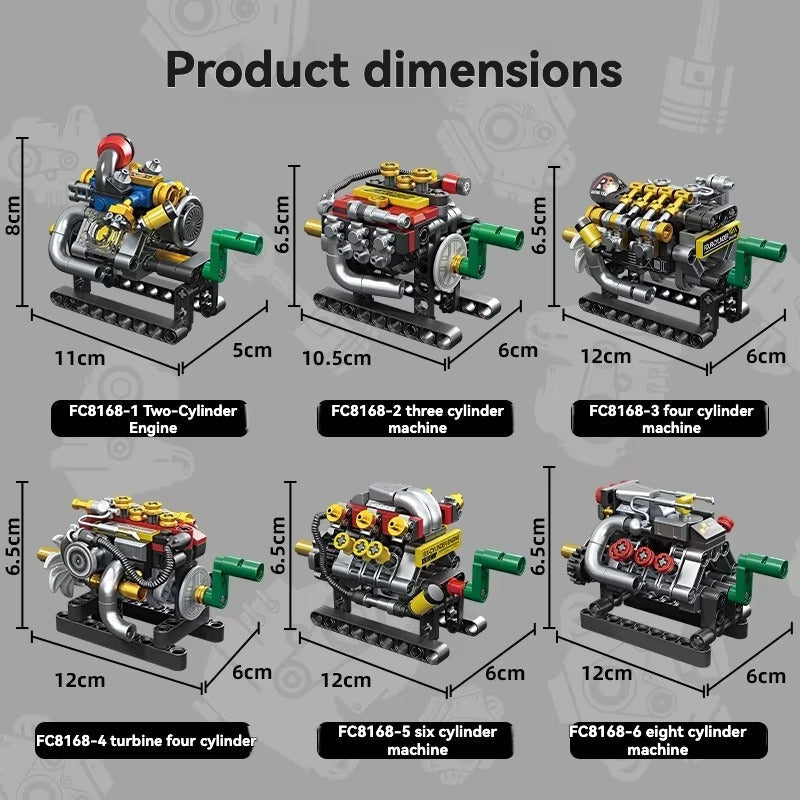 Forange FC8168-2 - Mini Engine - vue 11 | Power Blockz