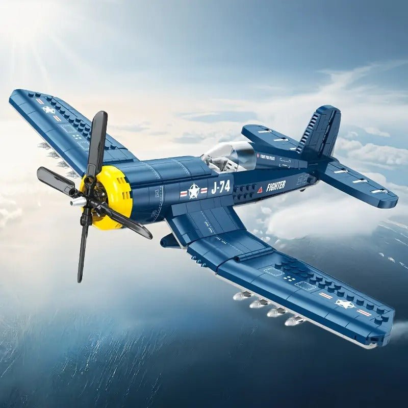 Jiestar JJ9216 - Chance Vought F4U Corsair - vue 4 | Power Blockz