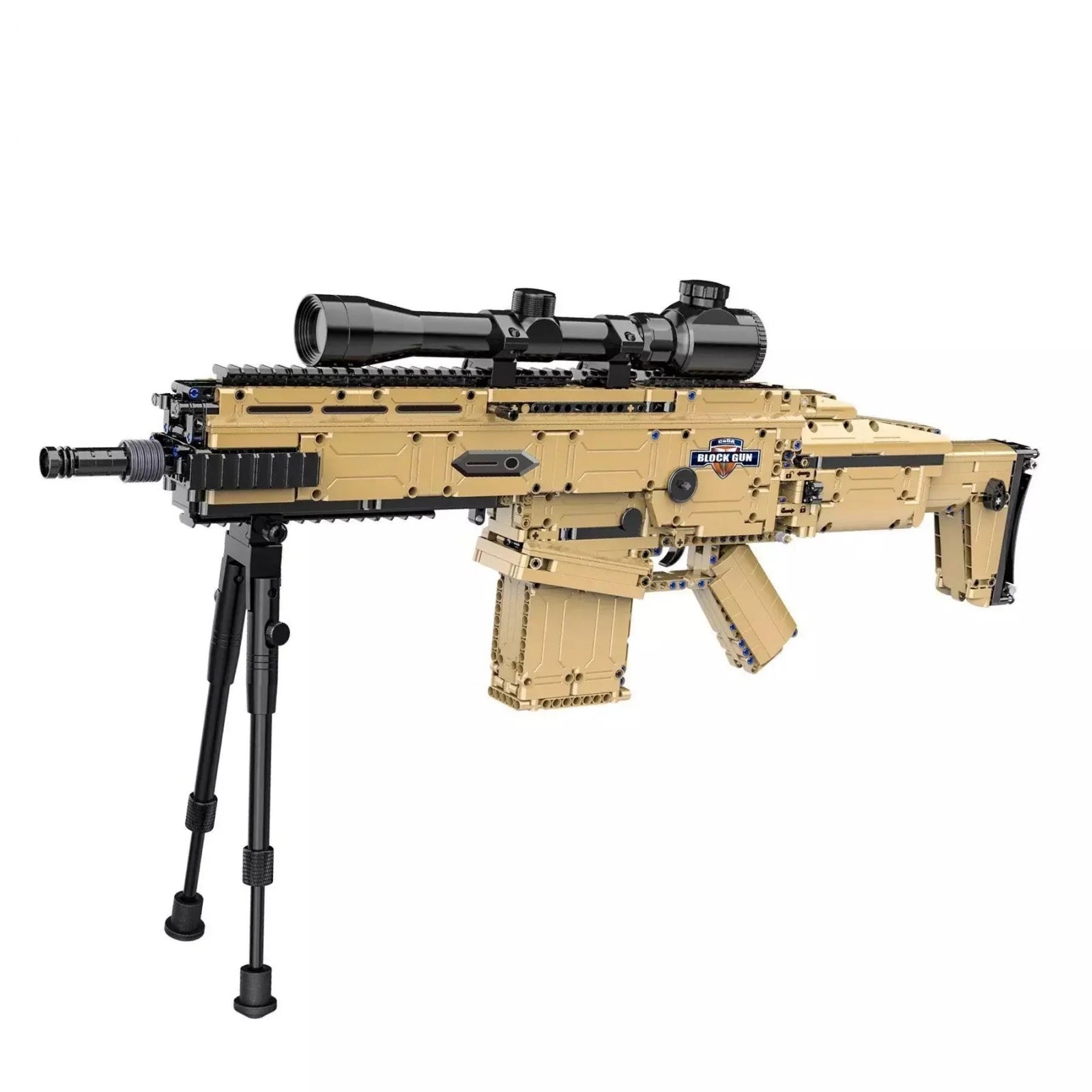CaDa C81021W - FN SCAR 17S - vue 7 | Power Blockz
