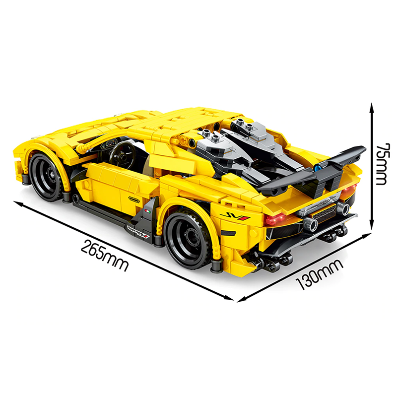 SY8300 - Legendary American Muscle - vue 4 | Power Blockz