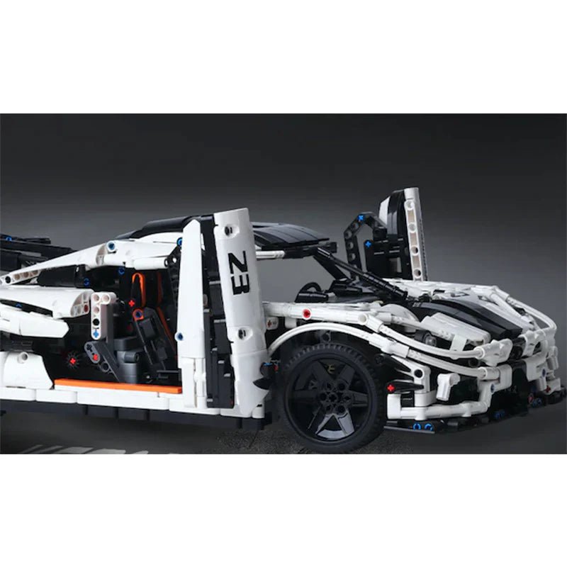 Mould King 13120 - Swedish Hypercar - vue 5 | Power Blockz