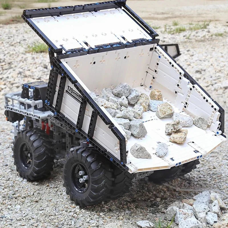 Mould King 13170 - RC Mining Dump Truck - vue 11 | Power Blockz